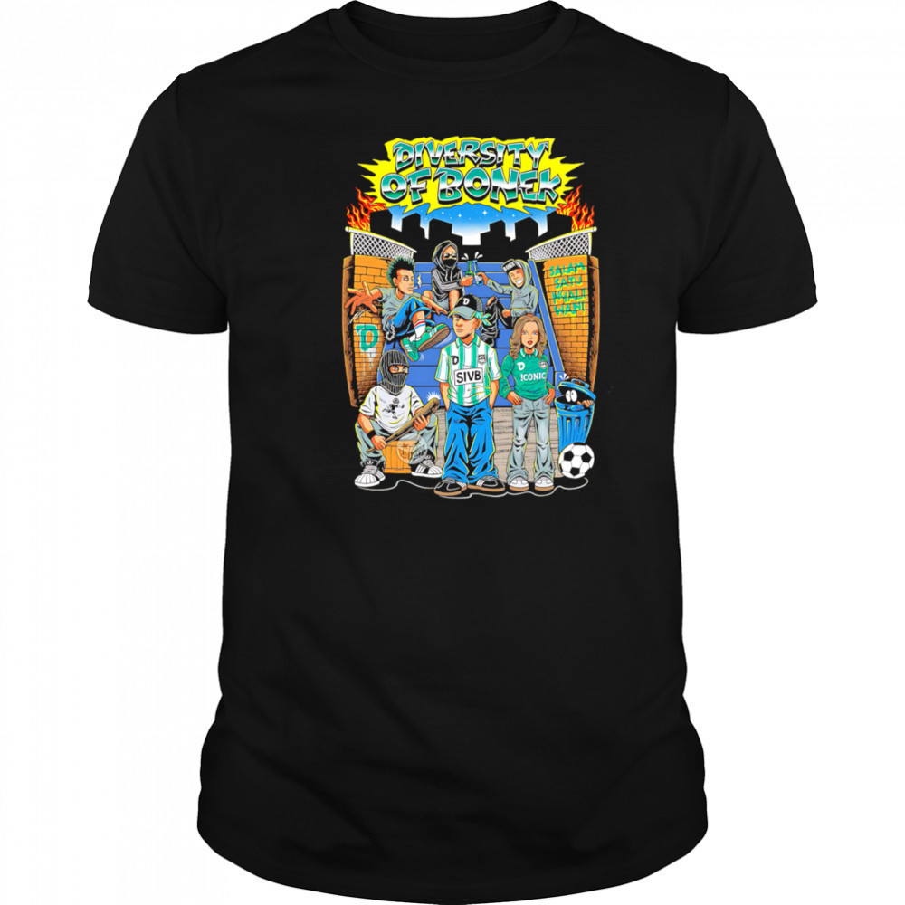Diversity Of Bonek hiphop shirt