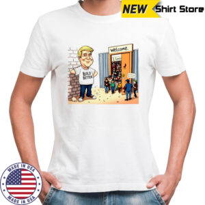 Donald Trump build better free fights and debit carsides shirt