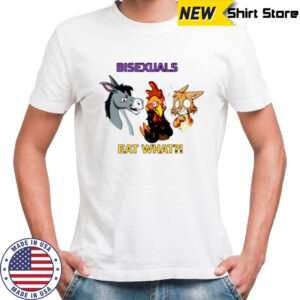 Donkey chicken and cat bisexuals eat what shirt