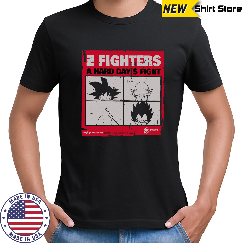 Dragon Ball Z Fighters a hard days fight shirt