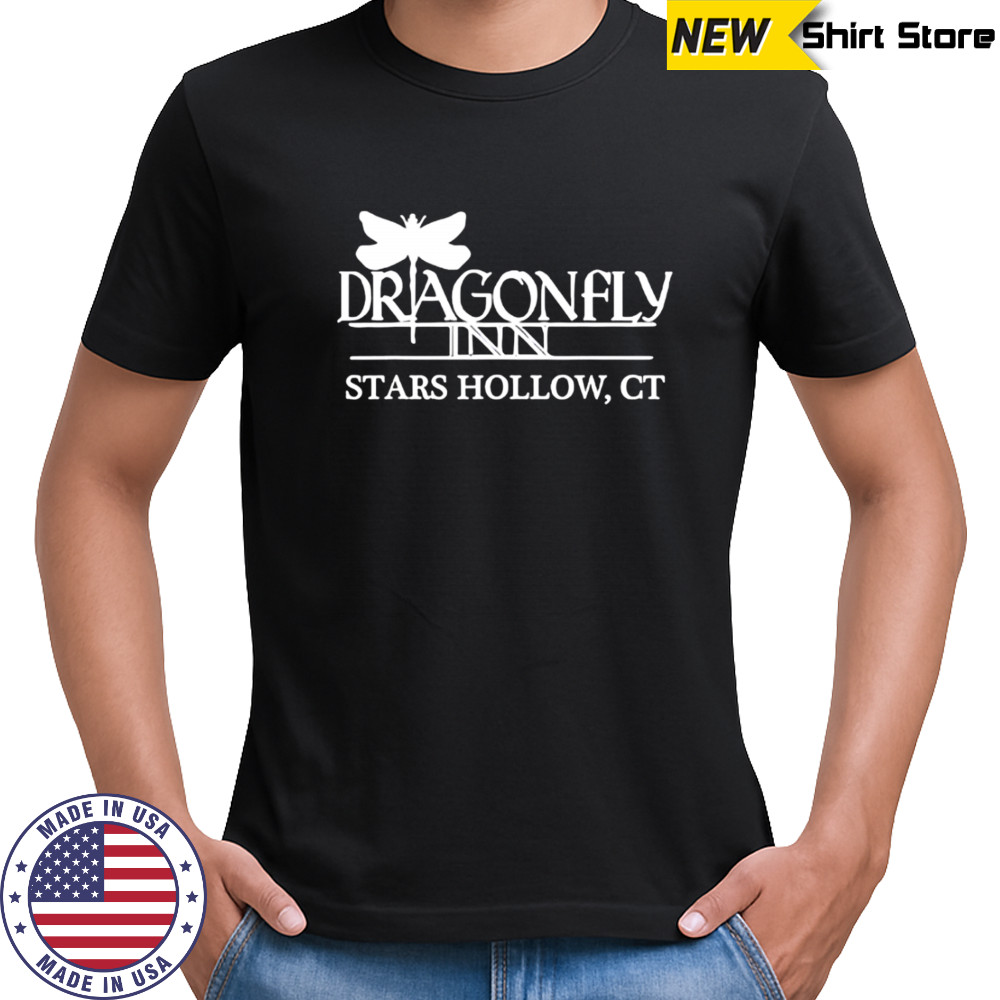 Dragonfly Inn stars hollow shirt