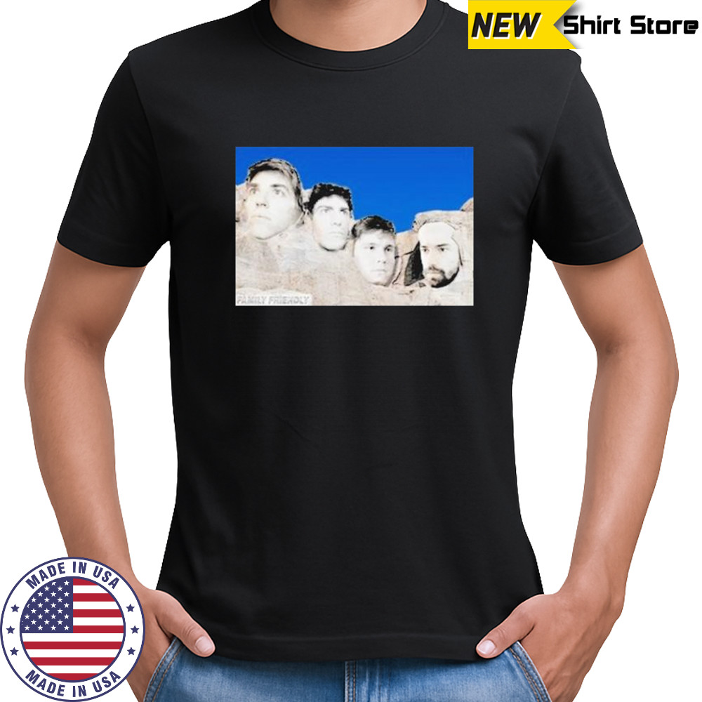 Family Friendly Mt. Rushmore T-shirt