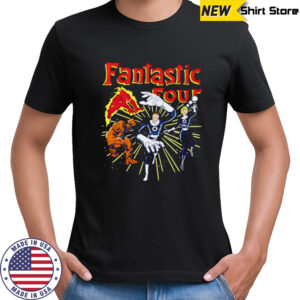 Fantastic Four Characters cartoon shirt