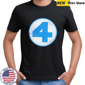 Fantastic Four Logo retro shirt