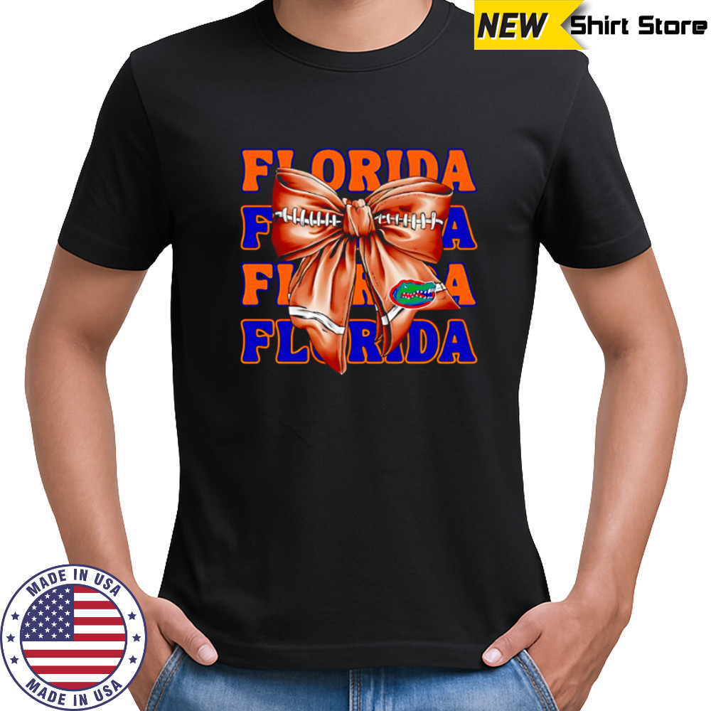 Florida Gators Bow Repeat Design shirt