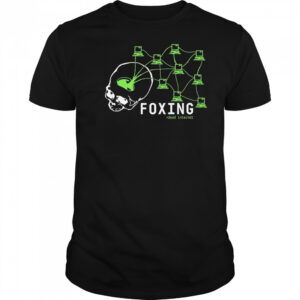 Foxing Dead Internet Skull T-shirt
