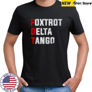 Foxtrot Delta Tango retro shirt