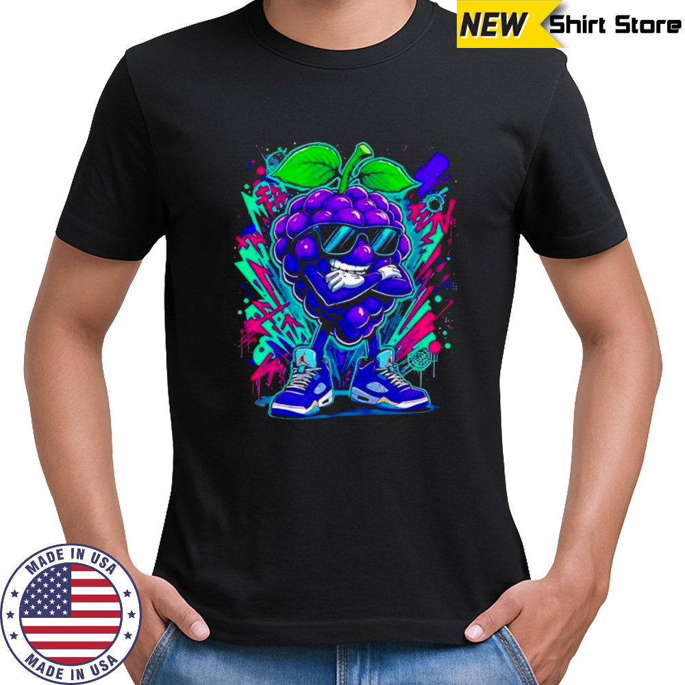 Fresh Grape Cartoon shirt