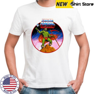 Game Masters of the Funeral verse Skully tor Ringer shirt