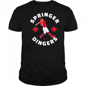 George Springer Canada Day Dingers T-shirt