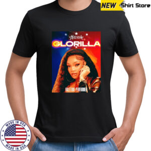 GloRilla 2025 AT&T WNBA All Star Game halftime perform shirt