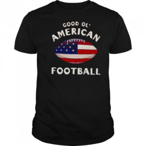Good Ol’ American football flag shirt