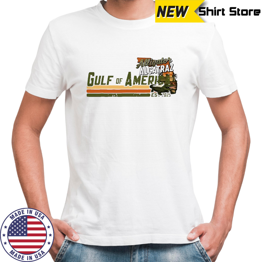 Gulf of America Alligator Alcatraz shirt