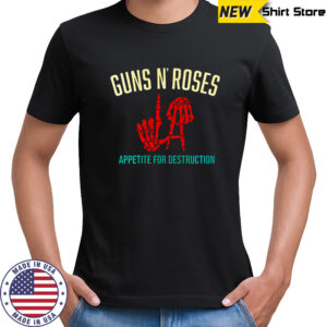 Guns N’ Roses 2025 Tour Munich shirt