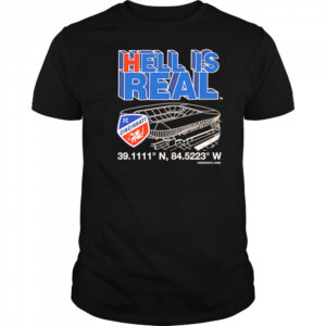 Hell Is Real Cincinnati Coordinates premium shirt