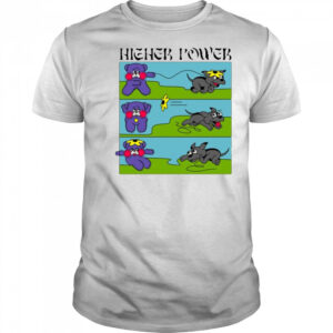 Higher Power Flower Dog T-Shirt