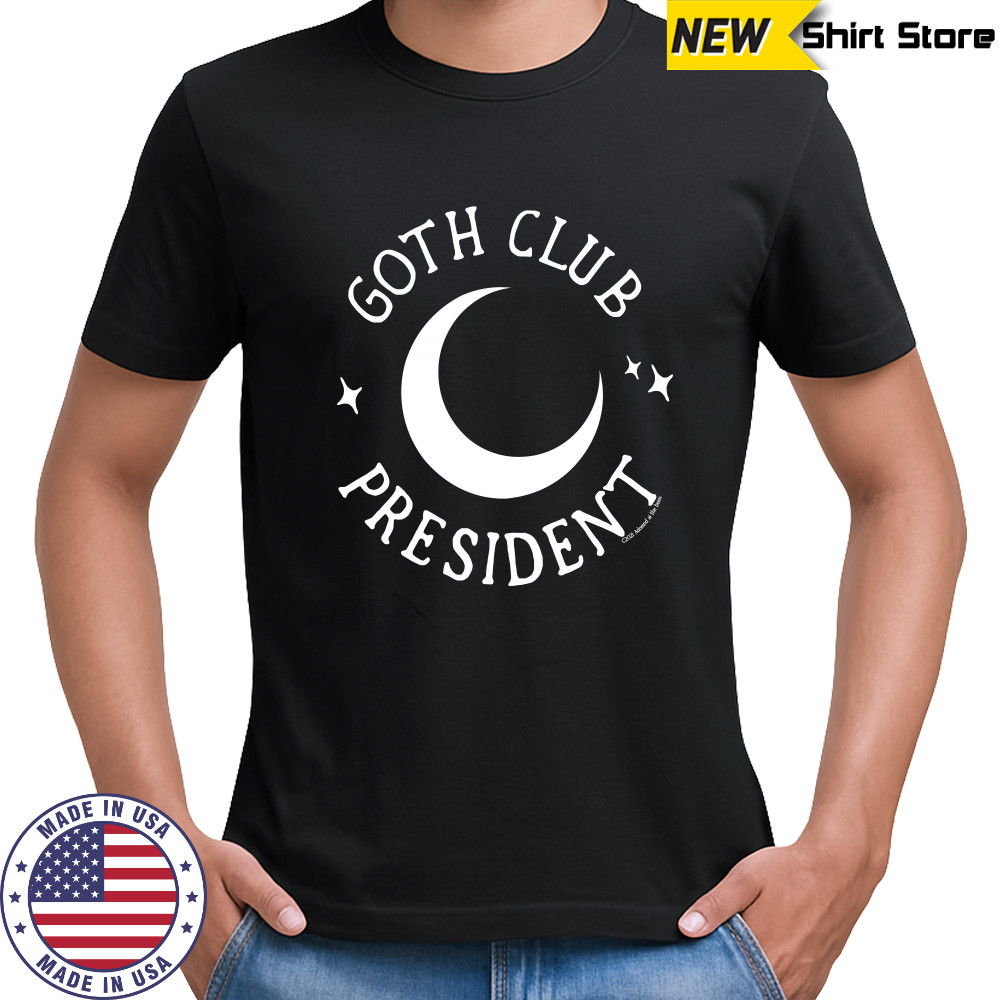 Hottopic Store Adorned By Chi Goth Club President Shirt
