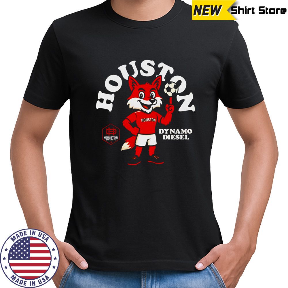 Houston dynamo mascot shirt