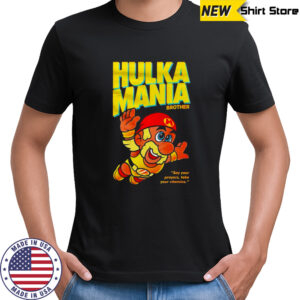 Hulka Mania Bros Hulk Hogan shirt