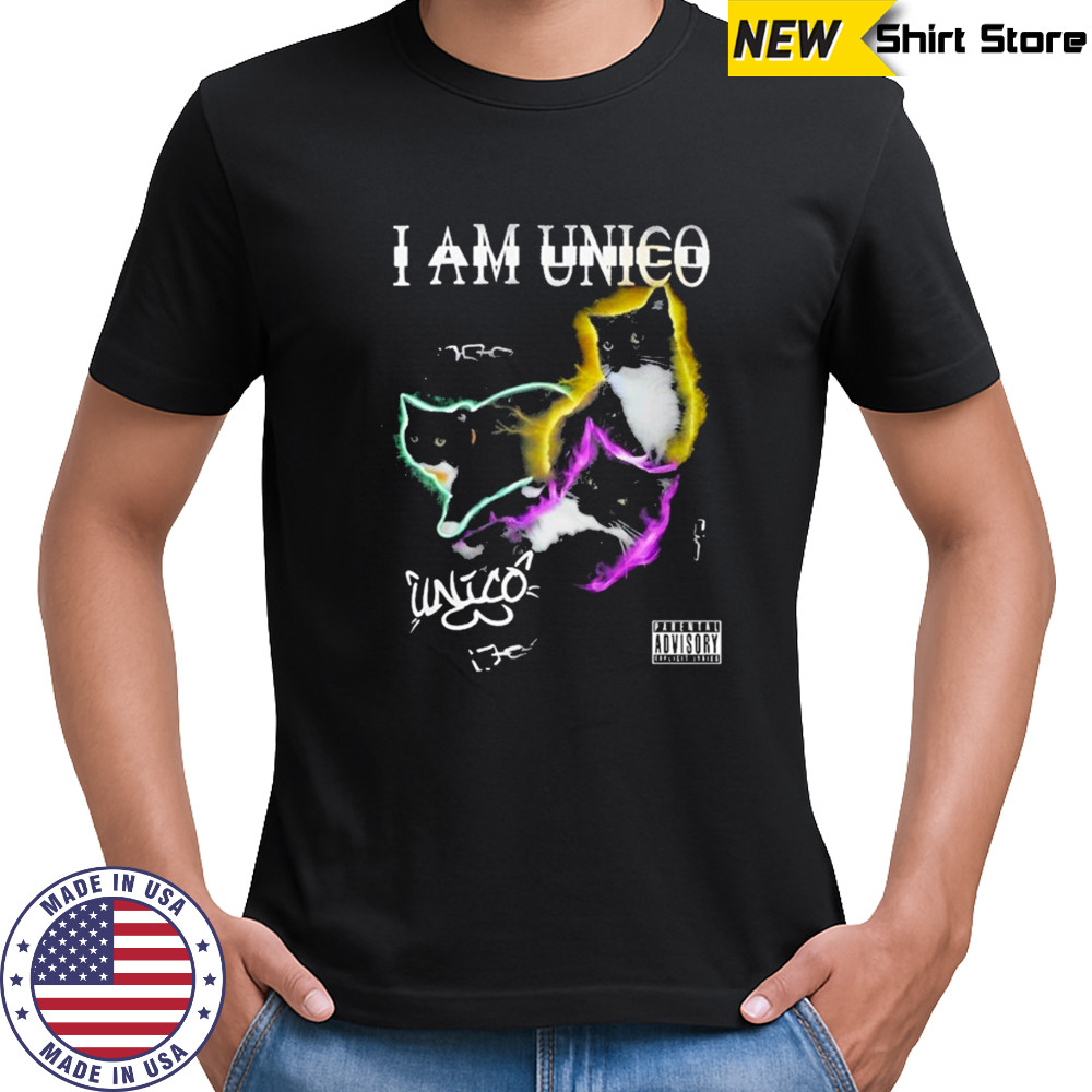 I Am Unico Cat T-shirt