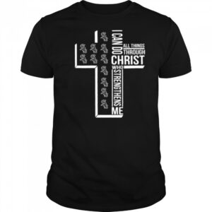 I can do all things through christ who strengthens me Chicago White Sox cross shirt