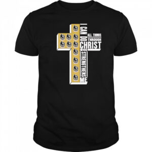 I can do all things through Christ who strengthens me Collingwood logo shirt
