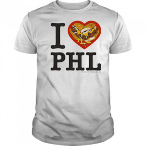 I Love PHL Hamburguesa shirt