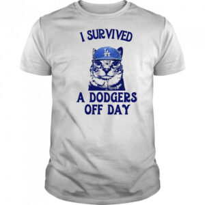 I survived a Dodgers off day shirt