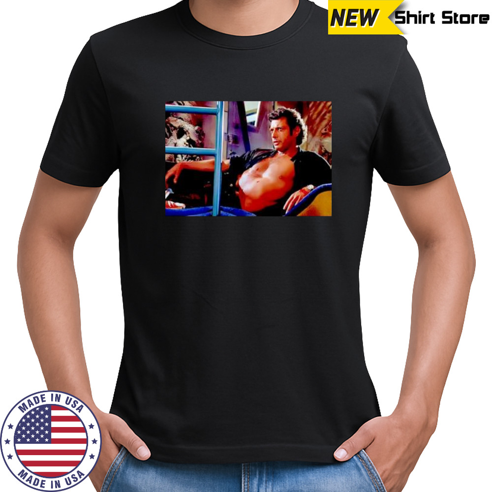 Ian Malcolm picture shirt