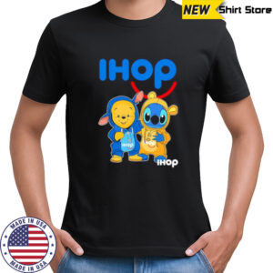 Ihop pooh and stitch friends shirt