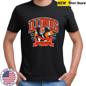 Illinois Football Vintage Distressed shirt