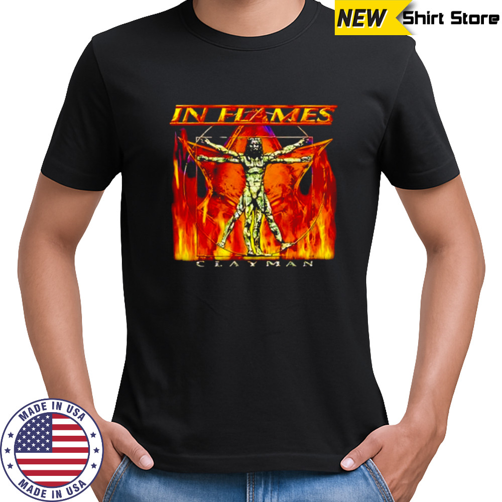 In Flames Happy 25th Birthday to Clayman shirt