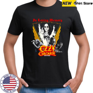 In loving memory Ozzy Osbourne 1948 2025 shirt