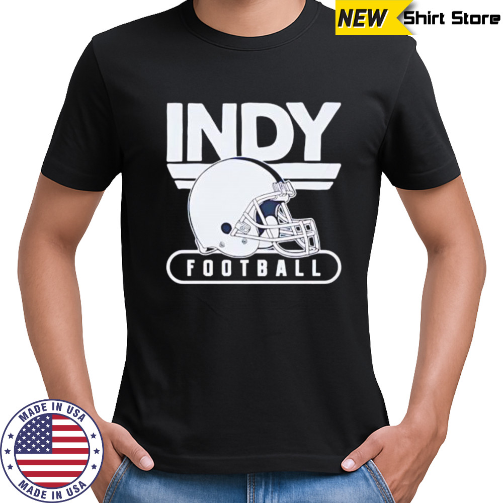 INDY Football 25 helmet shirt