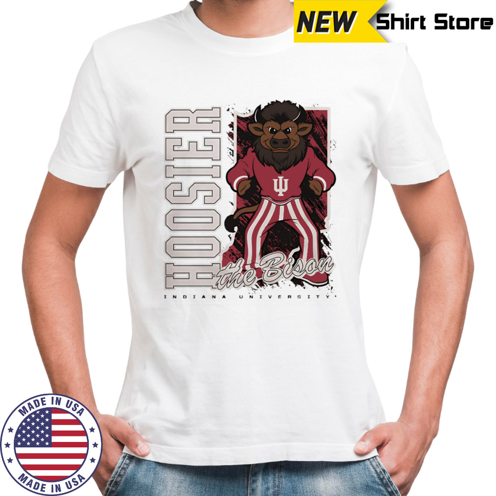IU Hoosier the Bison Mascot Celebration shirt