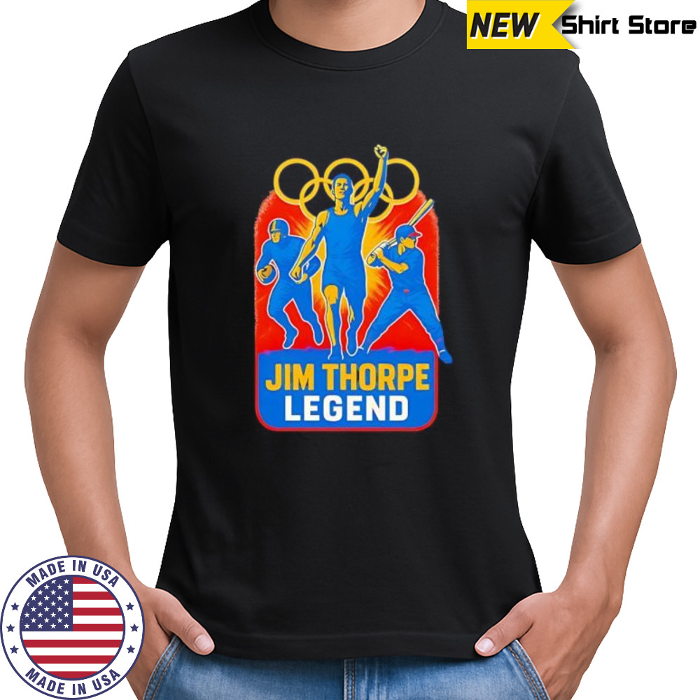 Jim Thorpe Legend sports shirt
