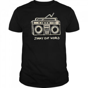 Jimmy eat world boombox shirt