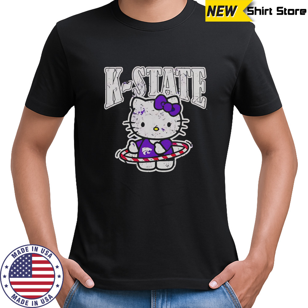 K-State Wildcats Hello Kitty T-Shirt