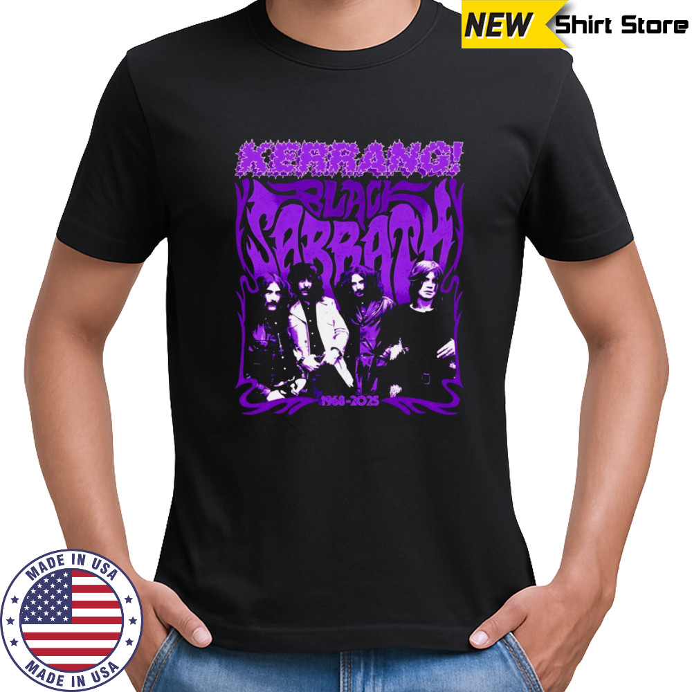 Kerrang Sabbath 1968 2025 shirt