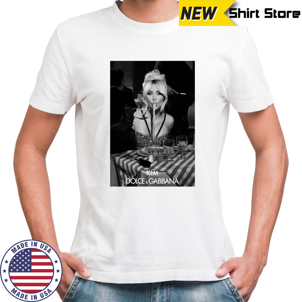 Kim Kardashian Dolce and Gabbana shirt