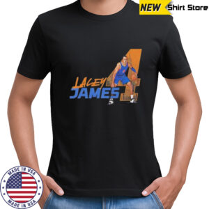 Lacey James post moves skyline shirt