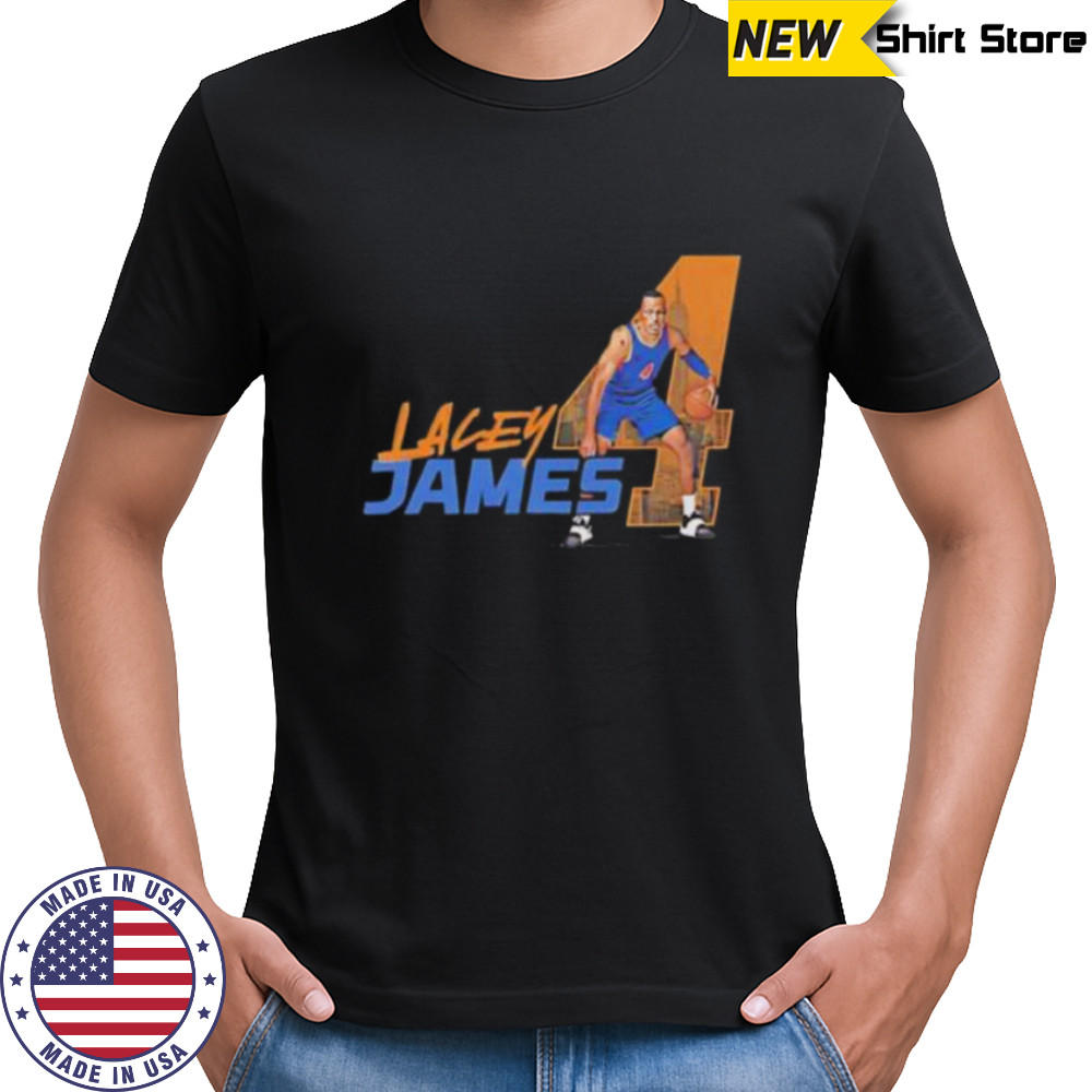 Lacey James post moves skyline shirt