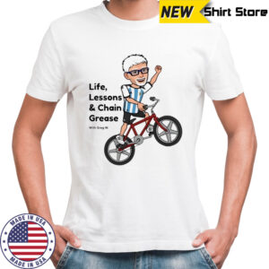 Life Lessons and Chain Grease with Greg Winkler chibi shirt