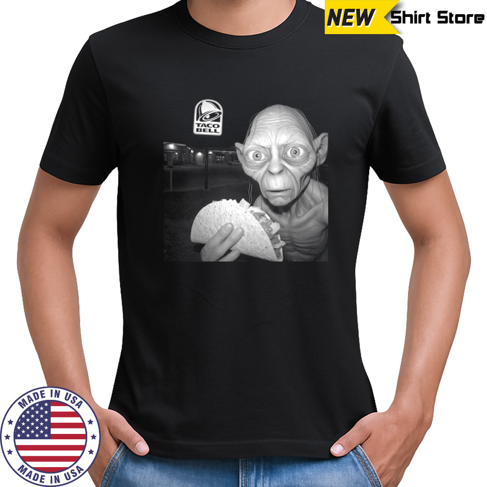 Lotr Gollum Taco Bell Funny Crossover Shirt