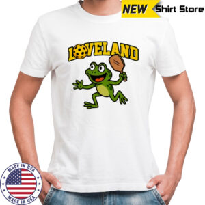 Loveland Frog Pickleball funny shirt