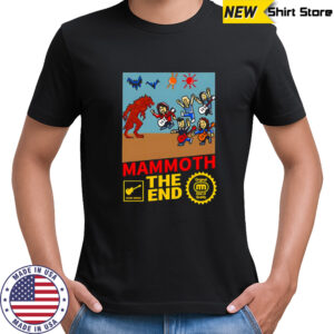 Mammoth the end 8-bit shirt