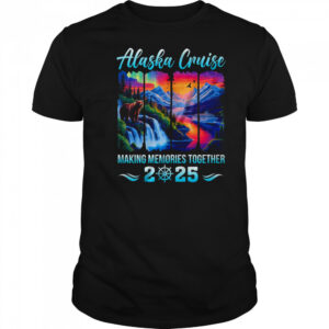 Matching Family Friends Group Alaskan Alaska Cruise 2025 shirt