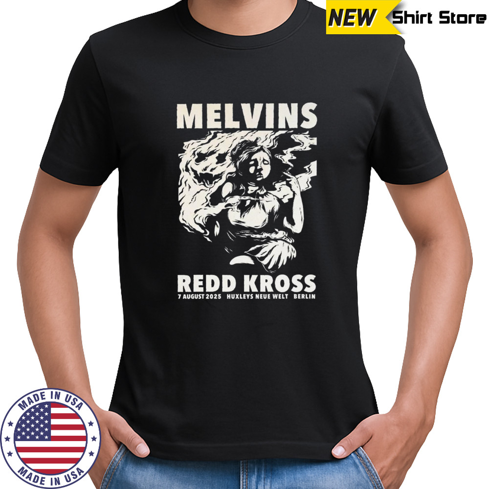 Melvins August 7 2025 Hũleys Neue Welt Berlin Tour Shirt
