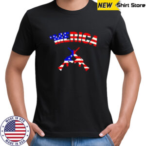 Merica Guns Patriotic gun shirt