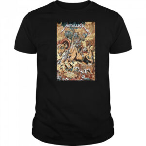 Metallica In Denver CO On June 29 2025 Show Poster T-Shirt